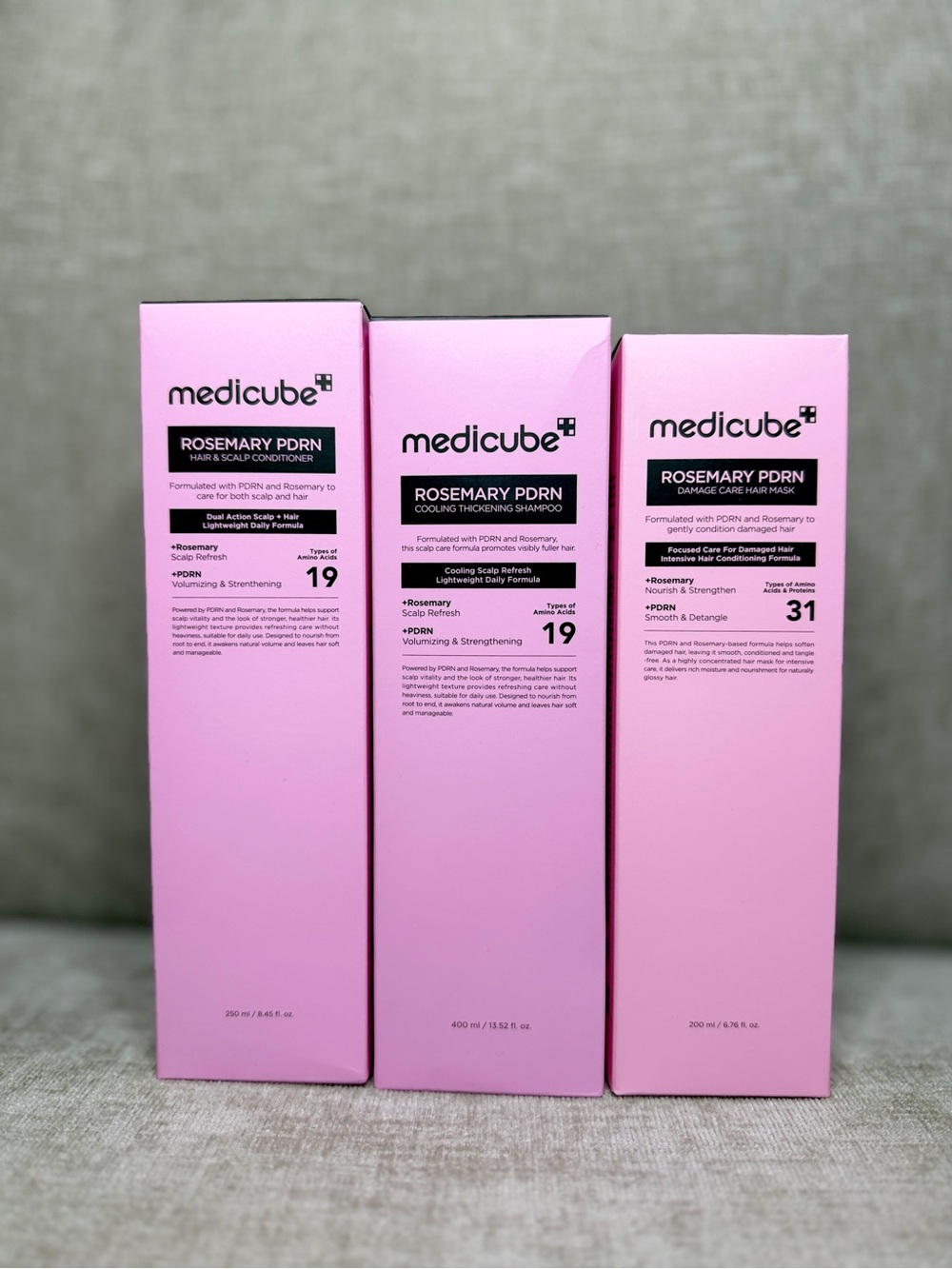 MEDICUBE Rosemary PDRN Hair Care Set 💗🌿